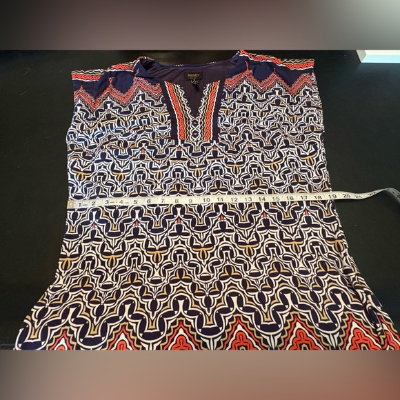 Laundry By Shelli Segal Geometric Print Dress - size M - Picture 10 of 12